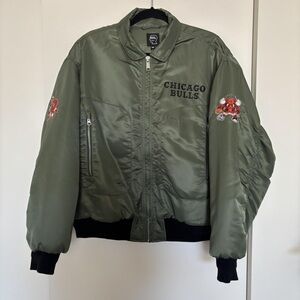 Brain Dead Olive Bomber Jacket
